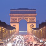 Paris Champs Elysees Arc de Triomphe