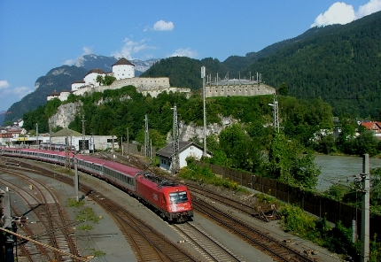 EC in Richtung Brenner