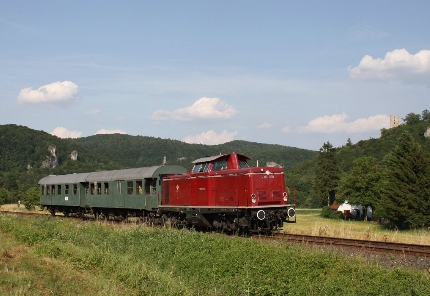 Personenzug aus den 70ern