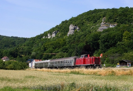 Regionalbahn mit Silberlingen