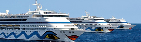 AIDA Schiffe, Teil der Flotte