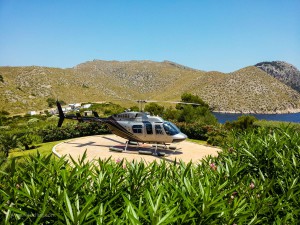 Mallorca Helicopterflug, mit Hubschrauber fliegen mit unserem Partner auf Mallorca