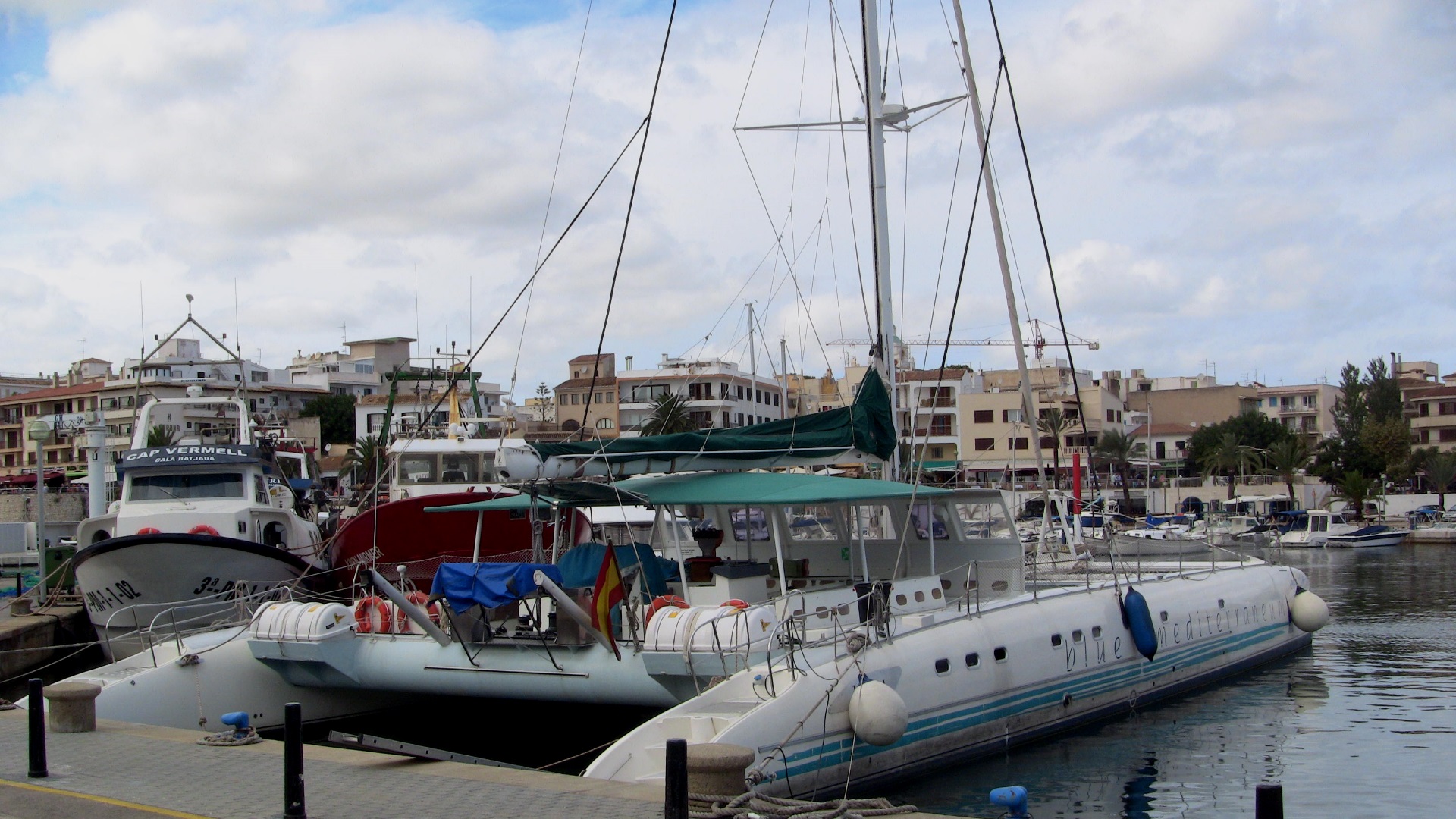 Mallorca Partyboot vor dem Start