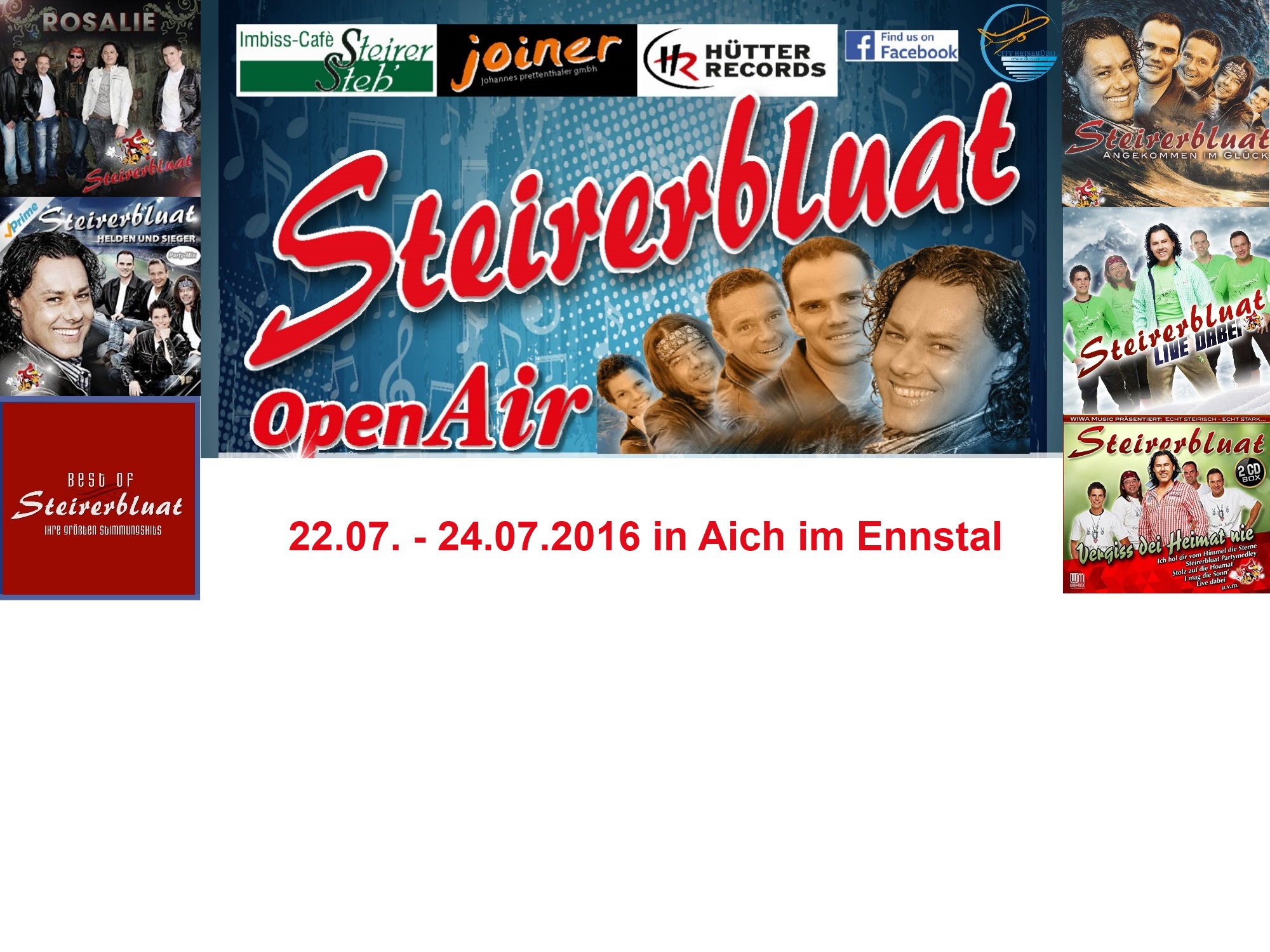 Steirerbluat Fan Wochenende mit Open Air