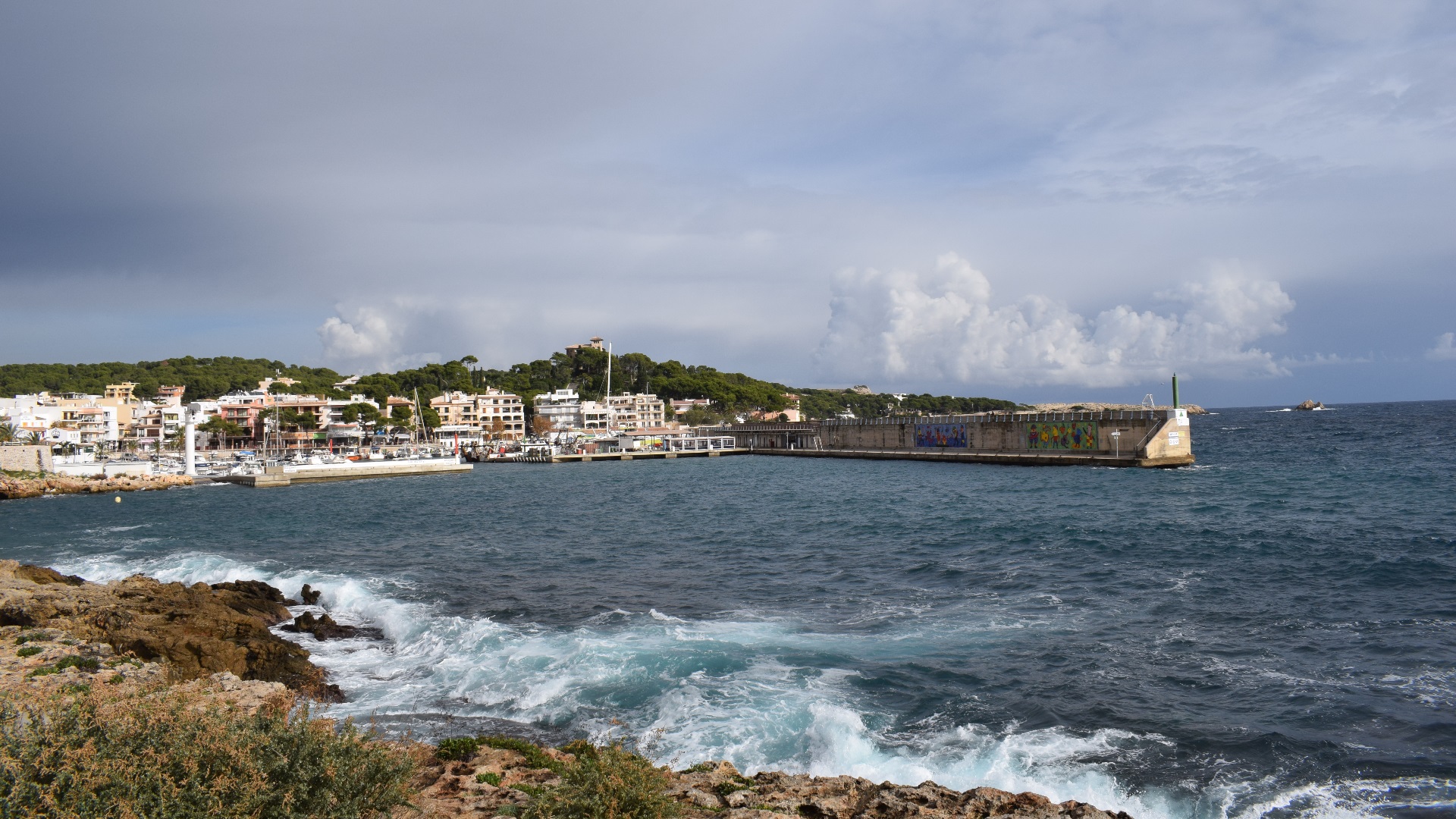 Cala Ratjada, Mallorca, Hafen