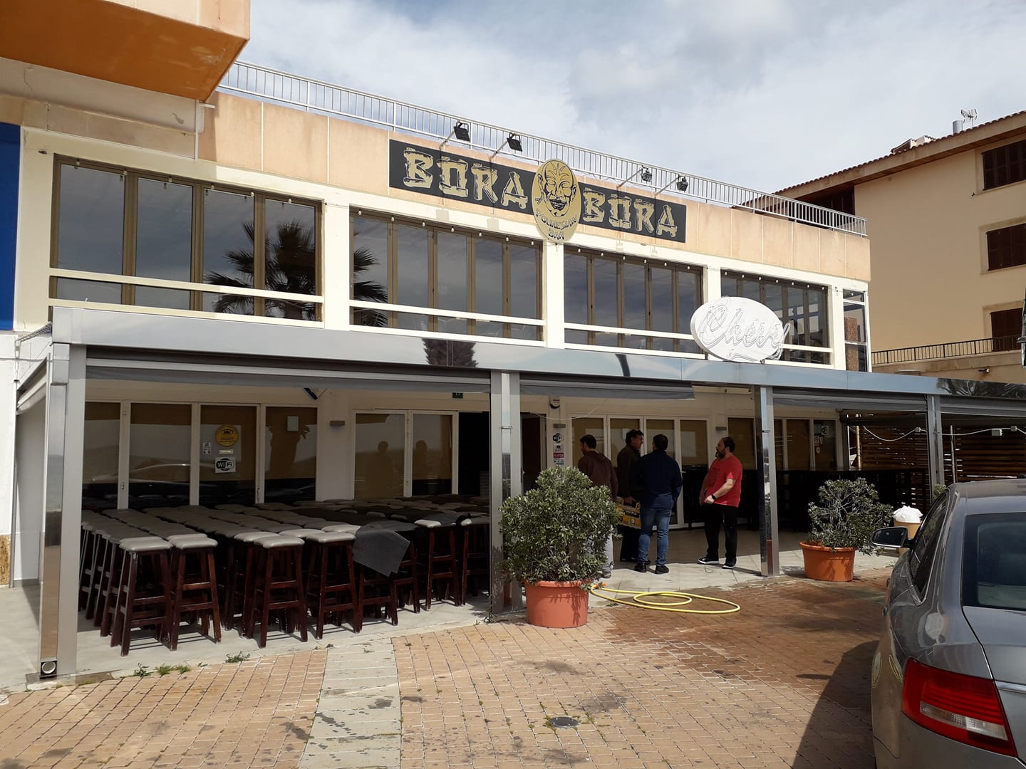 Bar Chevy vor Eröffnung