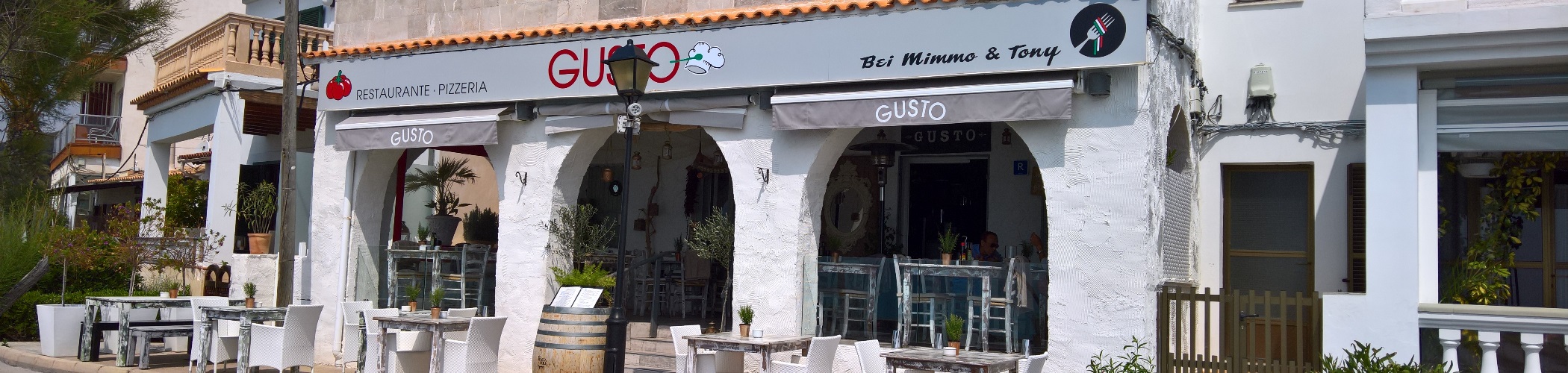leckere Speisen der italienischen Küche im Gusto Cala Ratjada