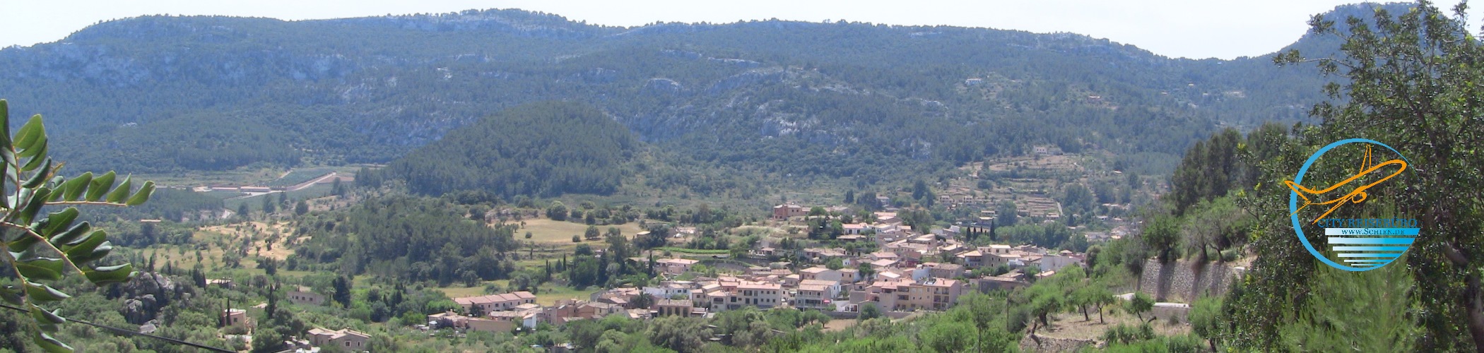 Puigpunyent ist ca. 27 km vom Flughafen Palma entfernt