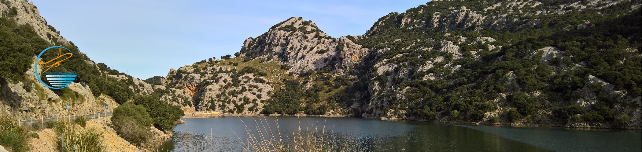 Ort Escorca, Mallorca, Stausee Gorg Blau