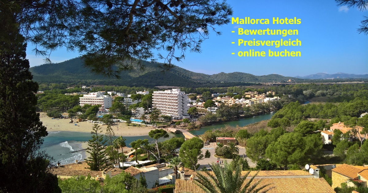 Preisvergleich und buchen von Hotels in vielen Orten von Mallorca