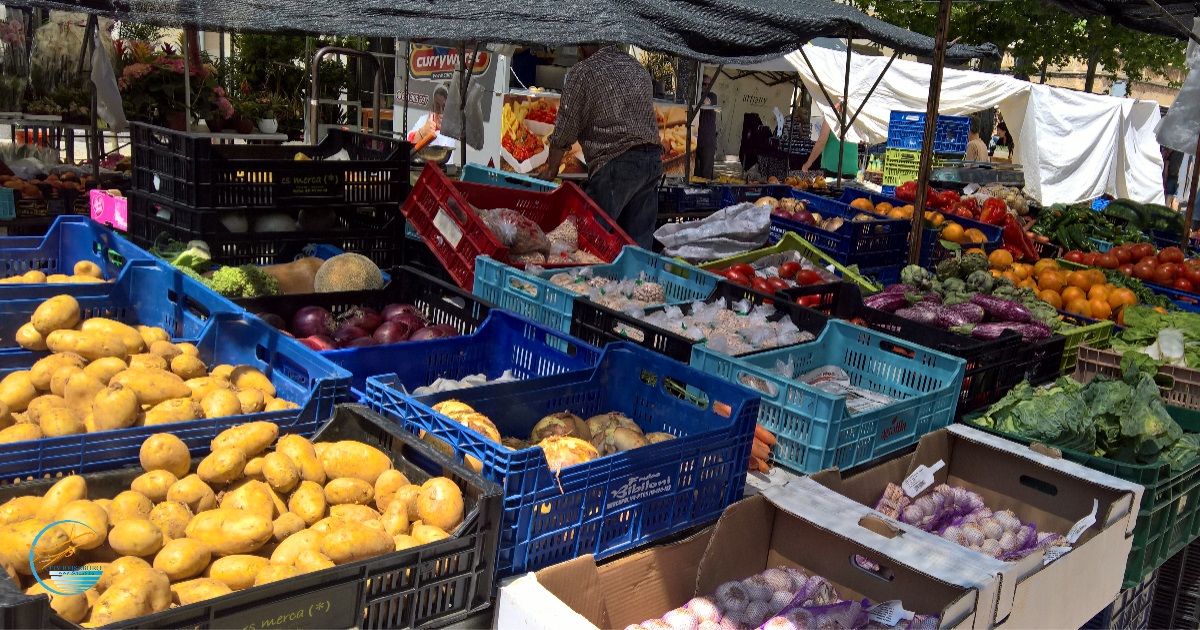 Markt in verschiedenen Orten auf Mallorca