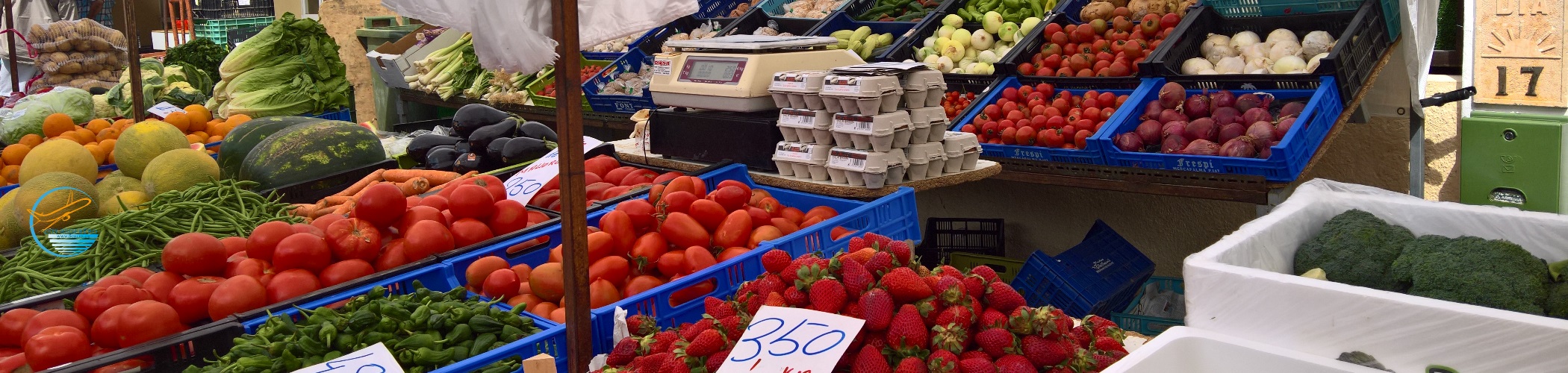 Markt in verschiedenen Orten auf Mallorca