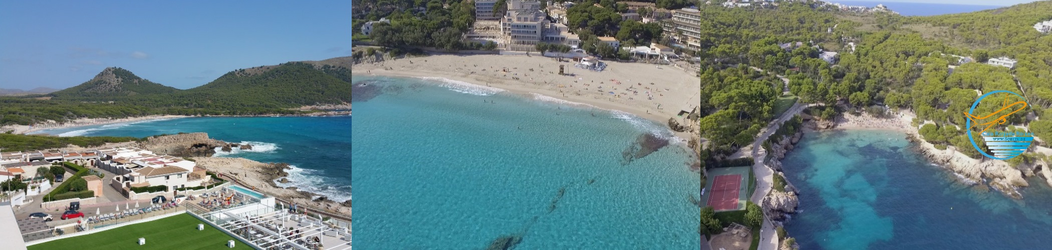 Strände in Cala Ratjada, Cala Agulla, Cala Gat, Son Moll