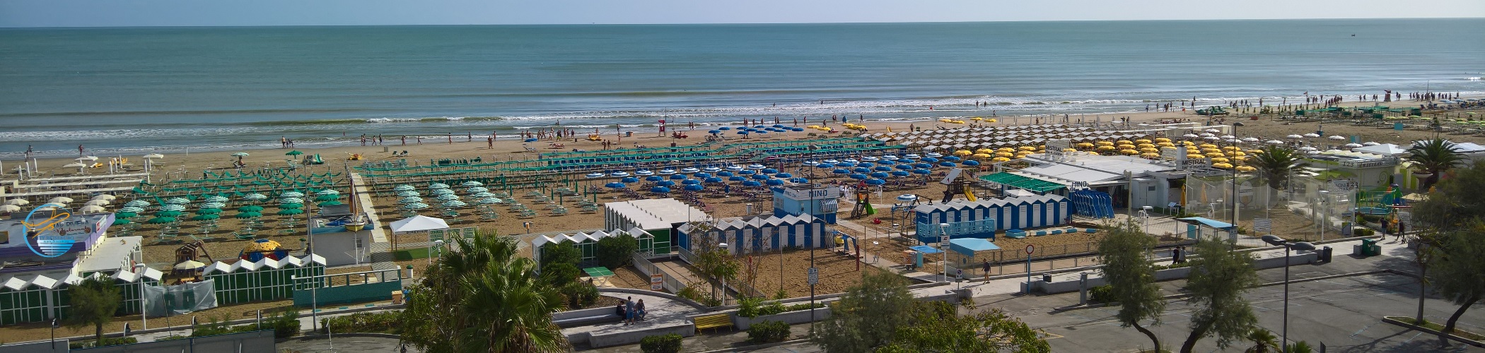 Riccione in Italien an der Adria in der Provinz Emilia Romagna