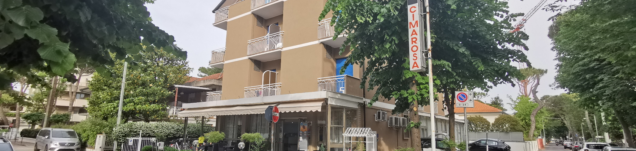 Hotel Cimarosa, Riccione, Italien