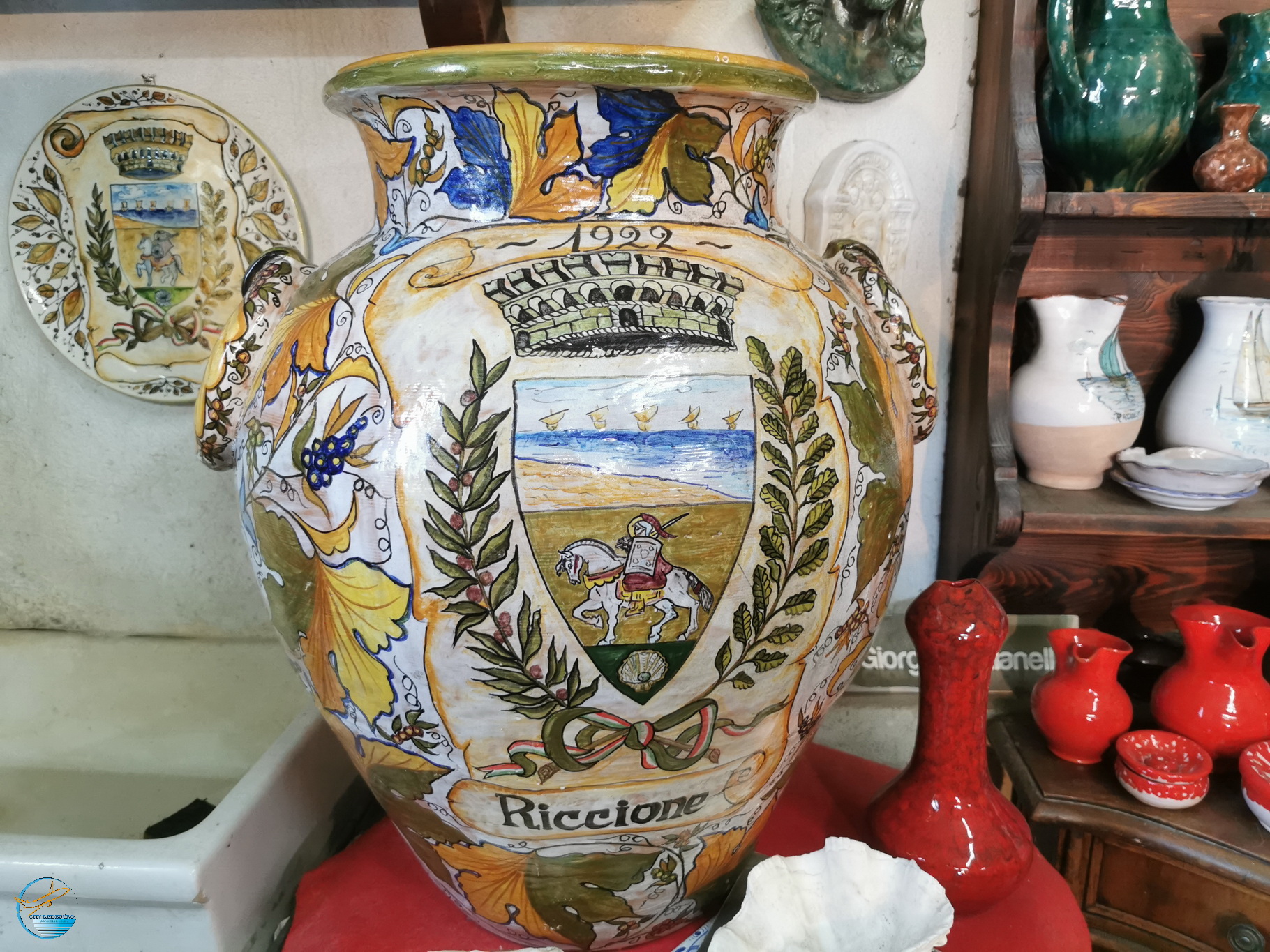 Giorgio Giulianelli, Ceramica, Riccione