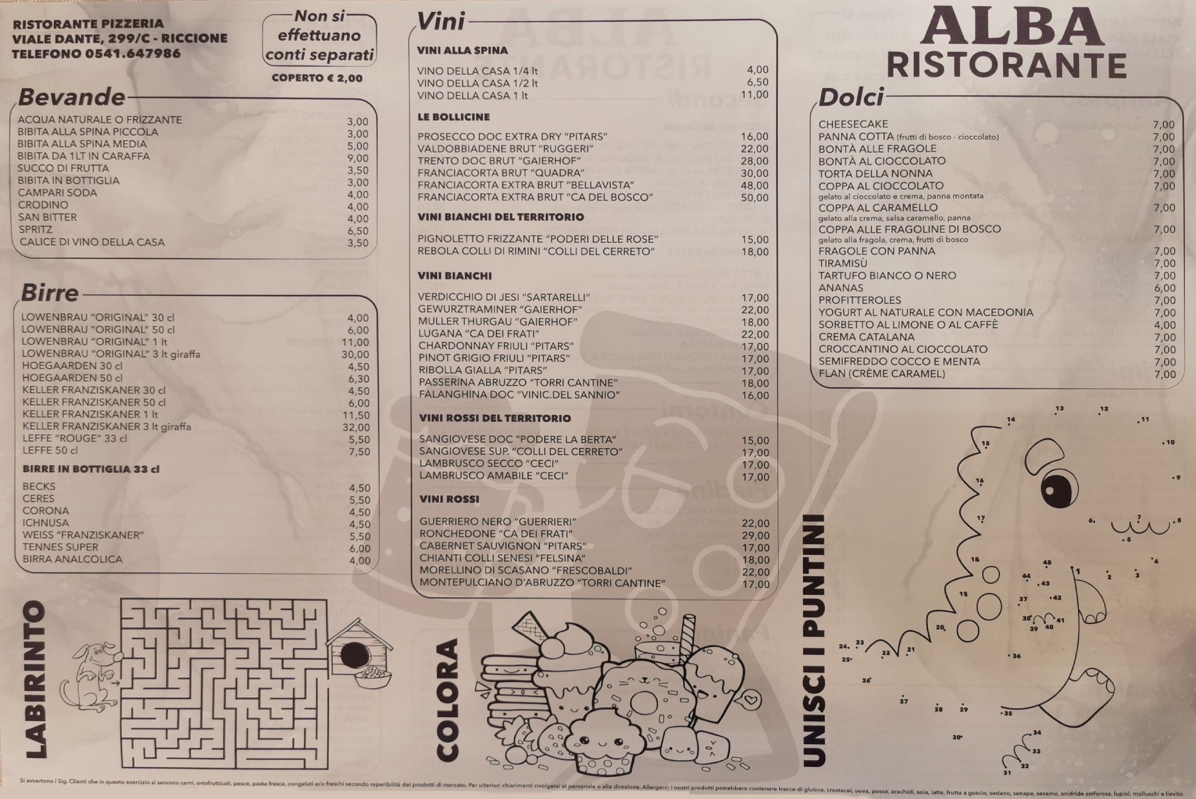 Ristorante Pizzeria Alba Riccione
