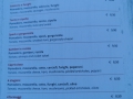 La Fattoria del Mare, Riccione - Speisekarte